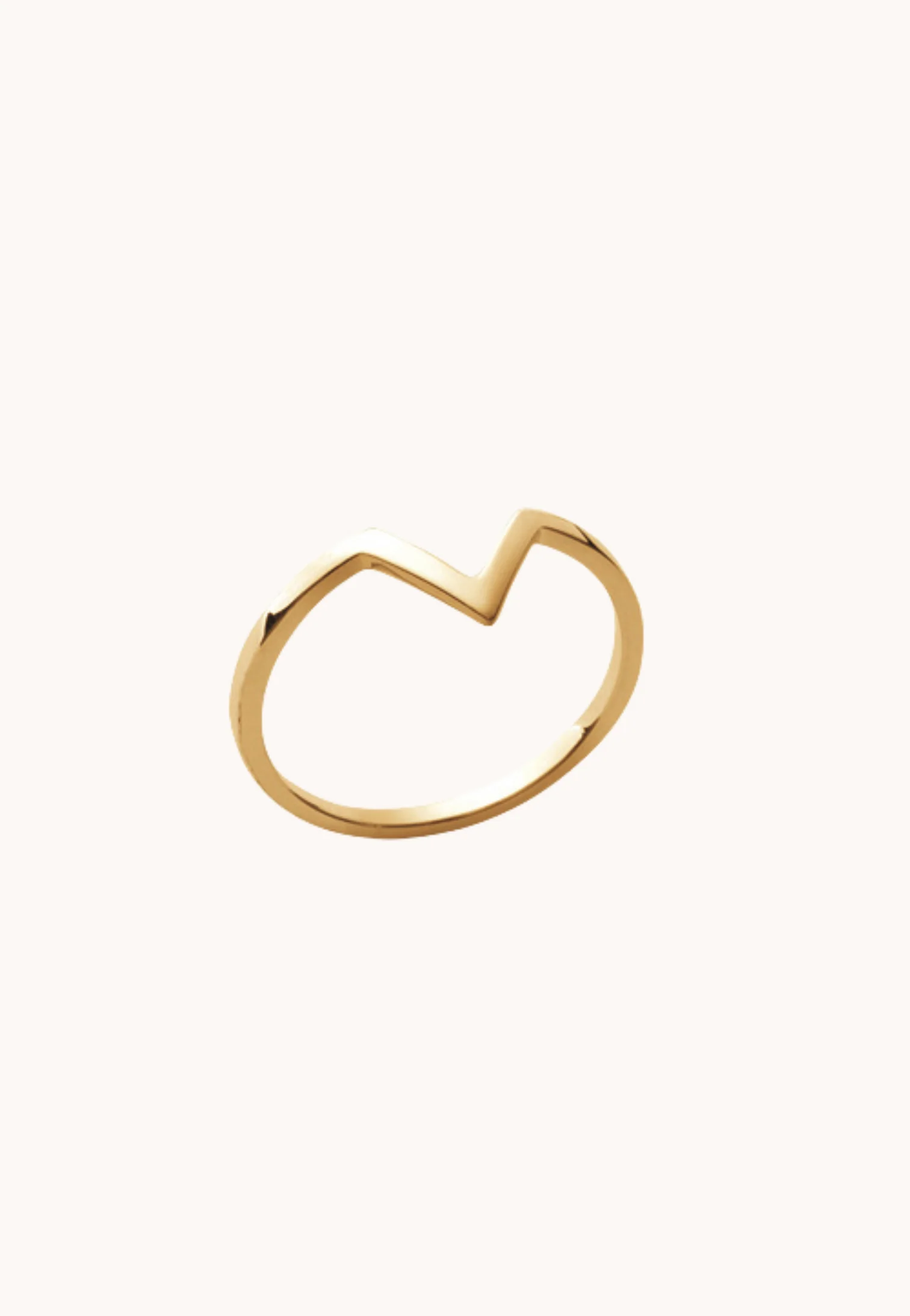 Bague Calie laiton doré 3 microns 18 carats