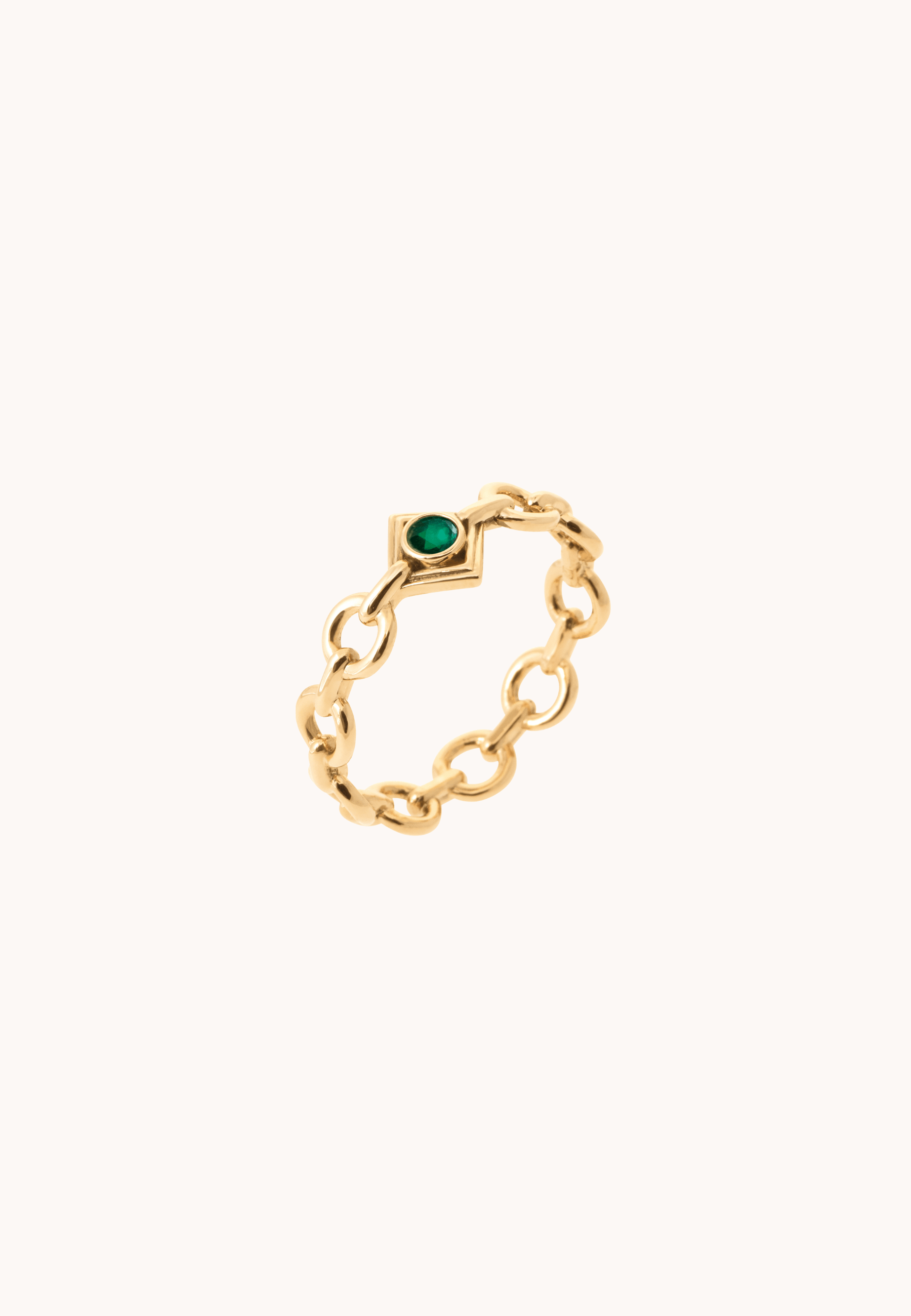 Bague Lavinia laiton doré 3 microns 18 carats