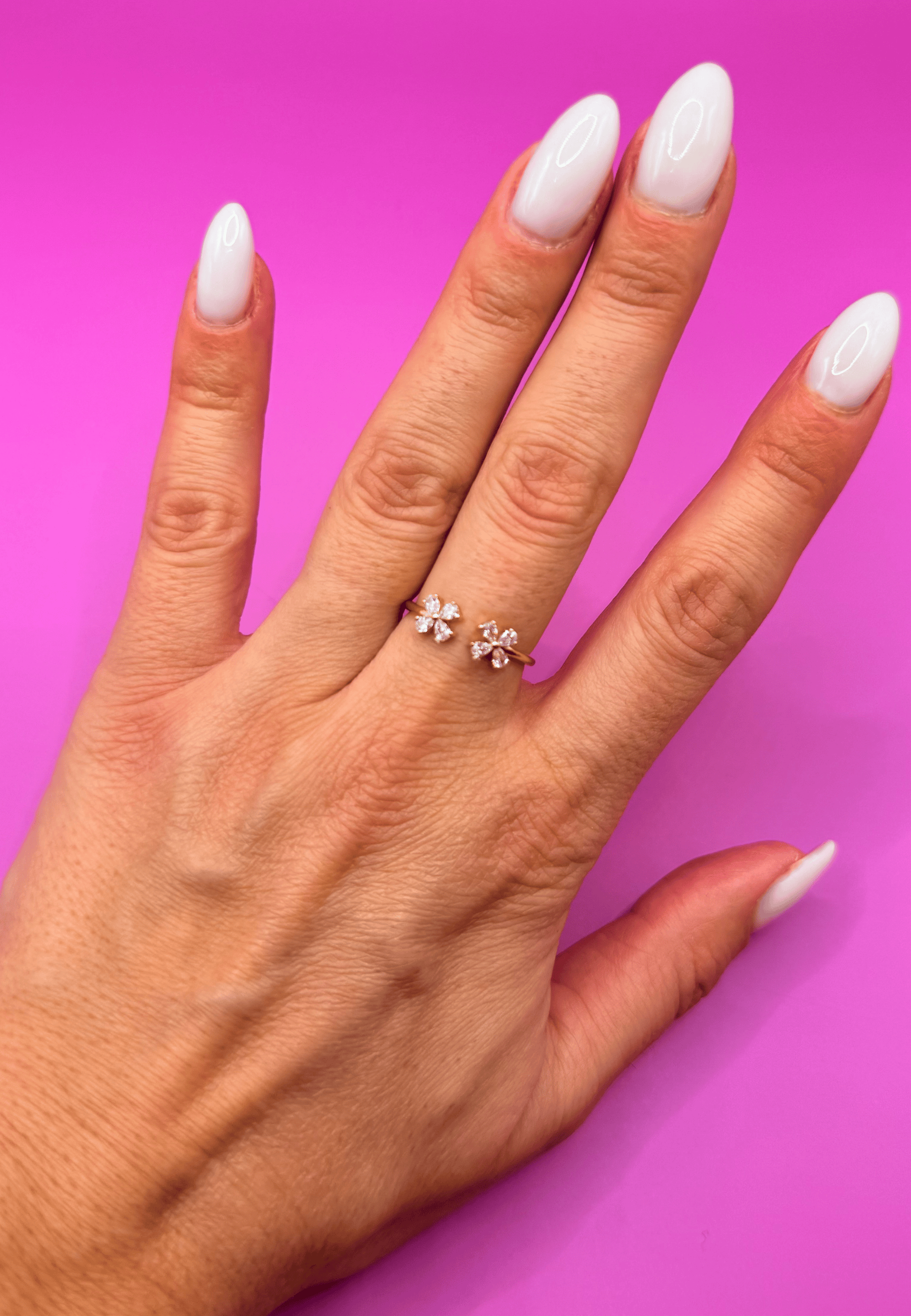 Bague Janina laiton doré 3 microns 18 carats