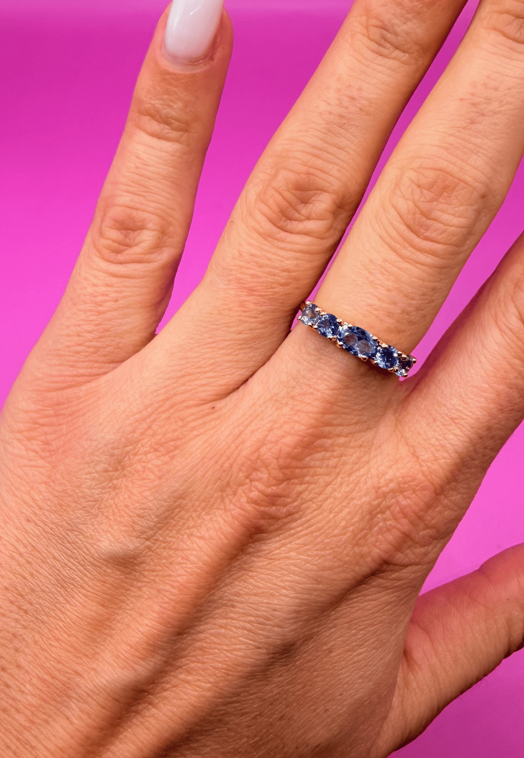 Zita ring in 18-carat 3-micron gold-plated brass