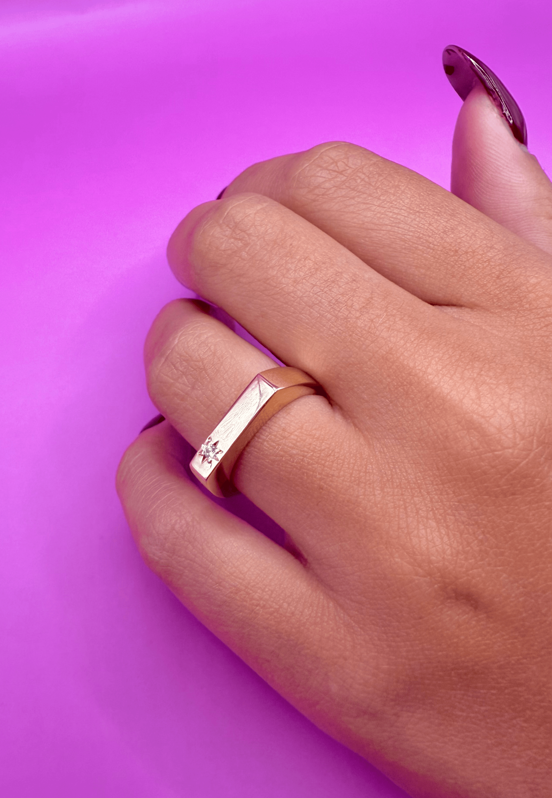 Bague Léna laiton doré 3 microns 18 carats