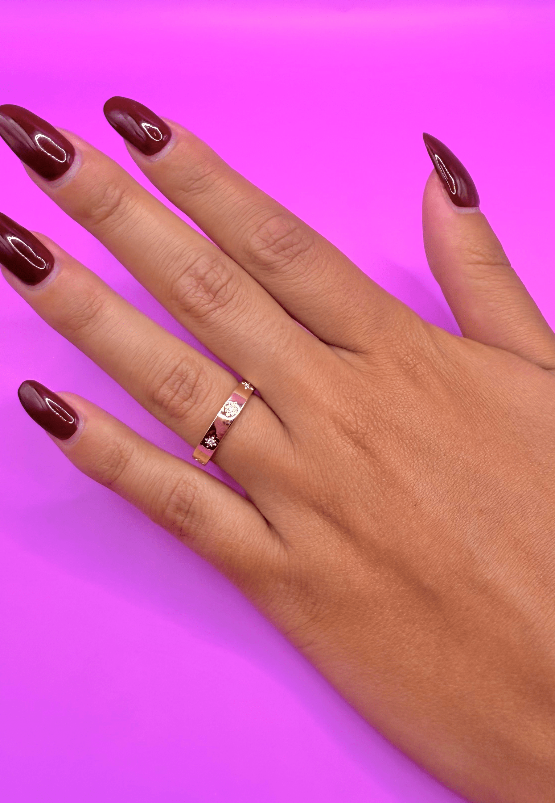 Bague Lou laiton doré 3 microns 18 carats