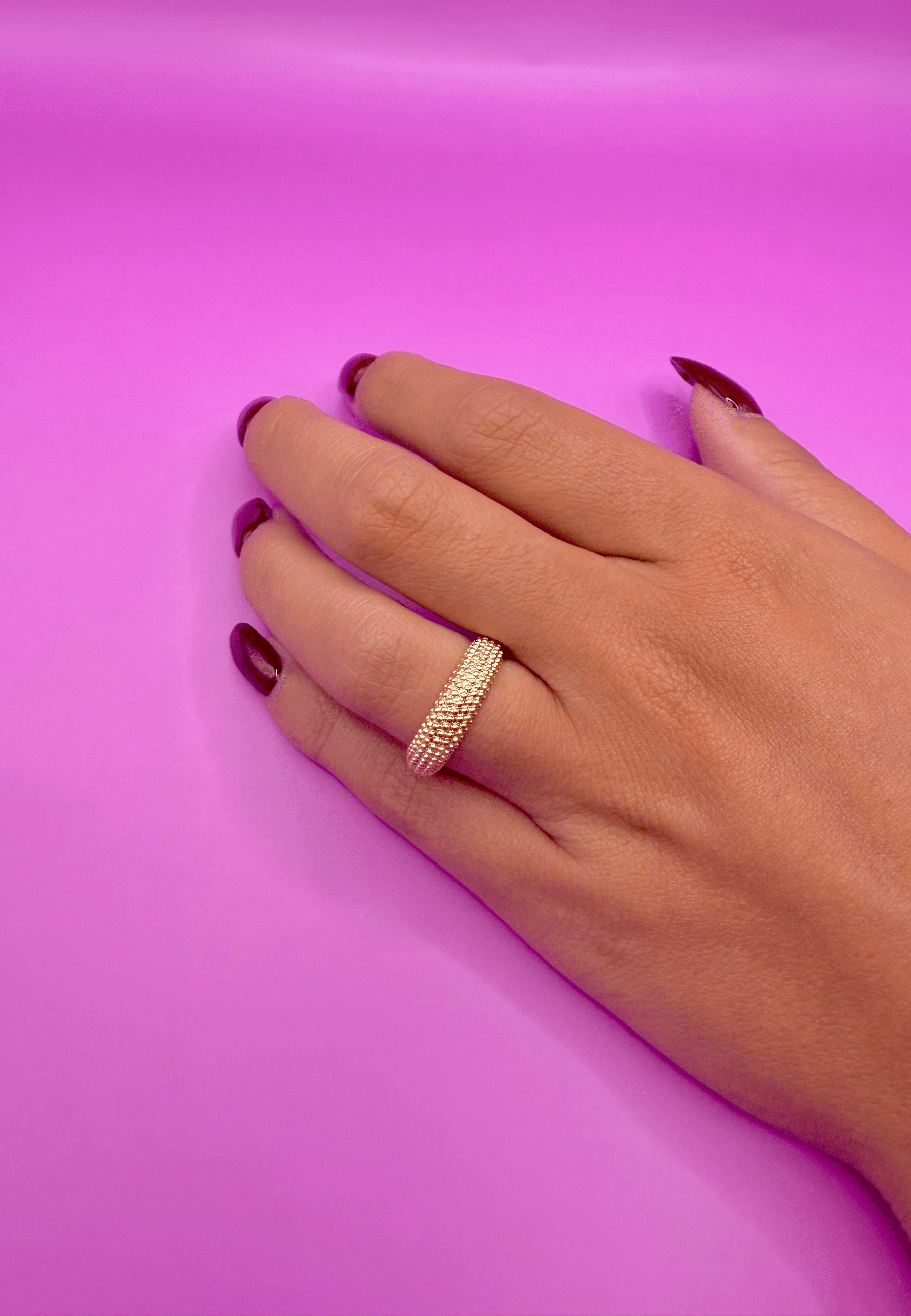 Bague Alixe laiton doré 3 microns 18 carats