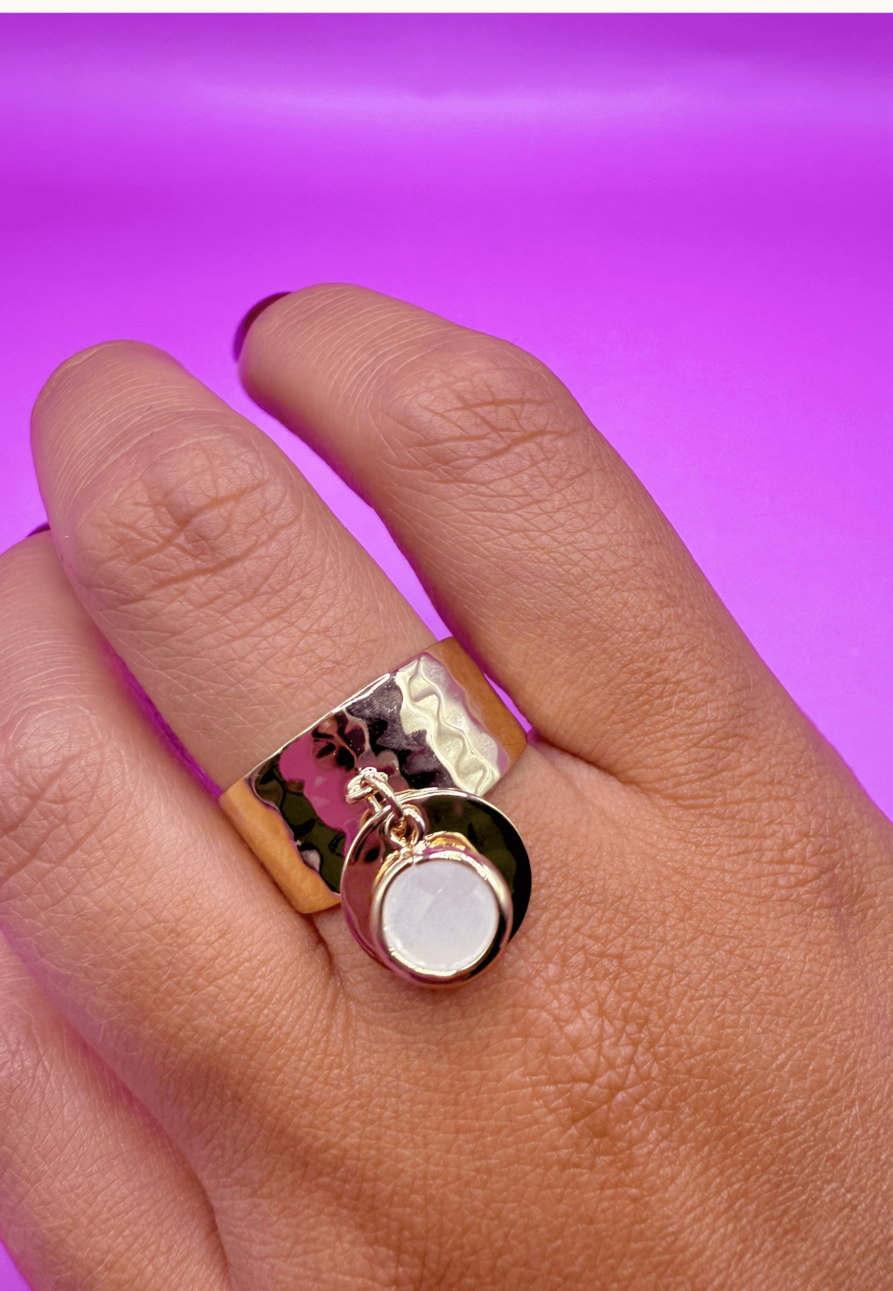 Bague Marise laiton doré 3 microns 18 carats