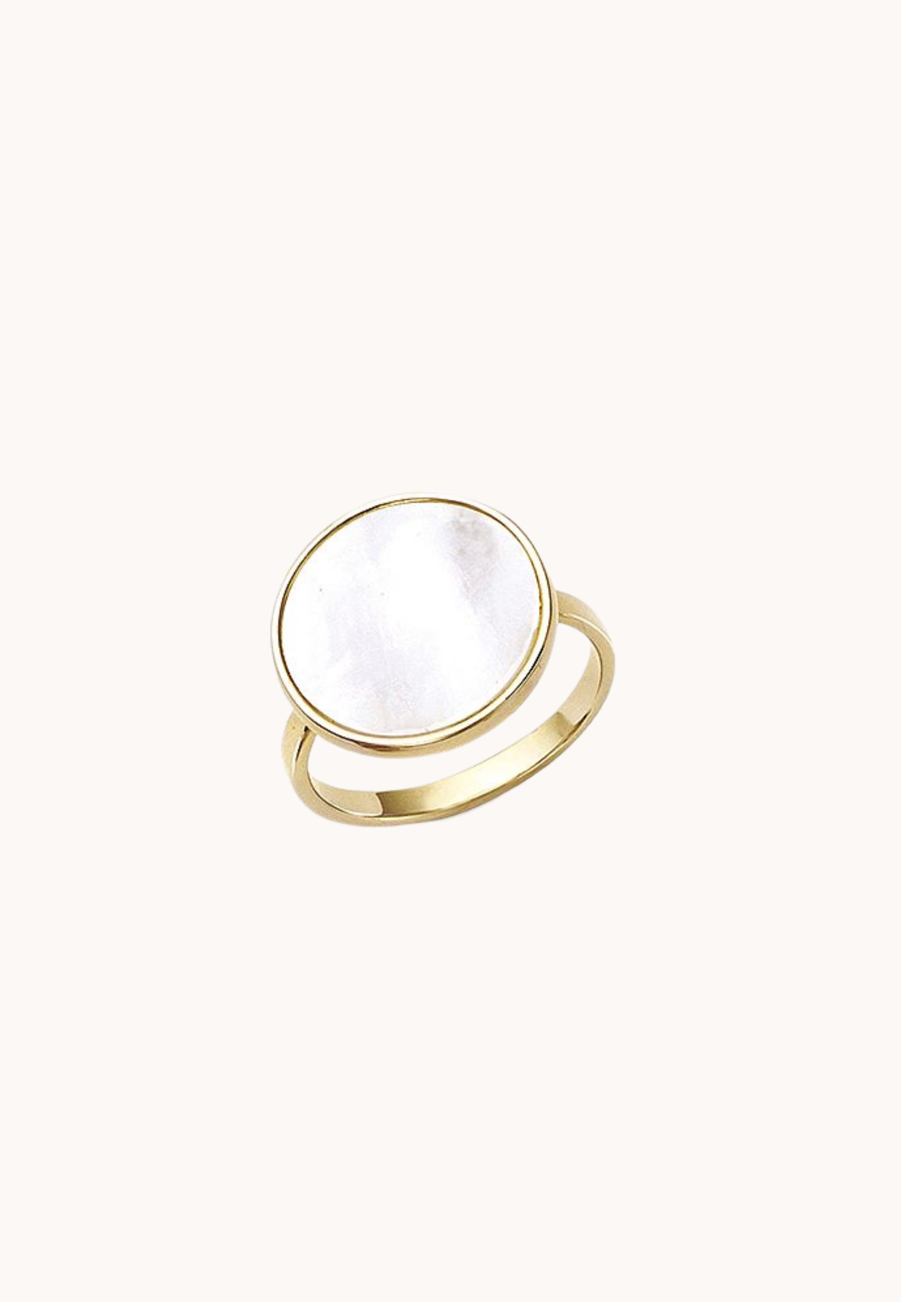 Bague Isabelle laiton doré 3 microns 18 carats