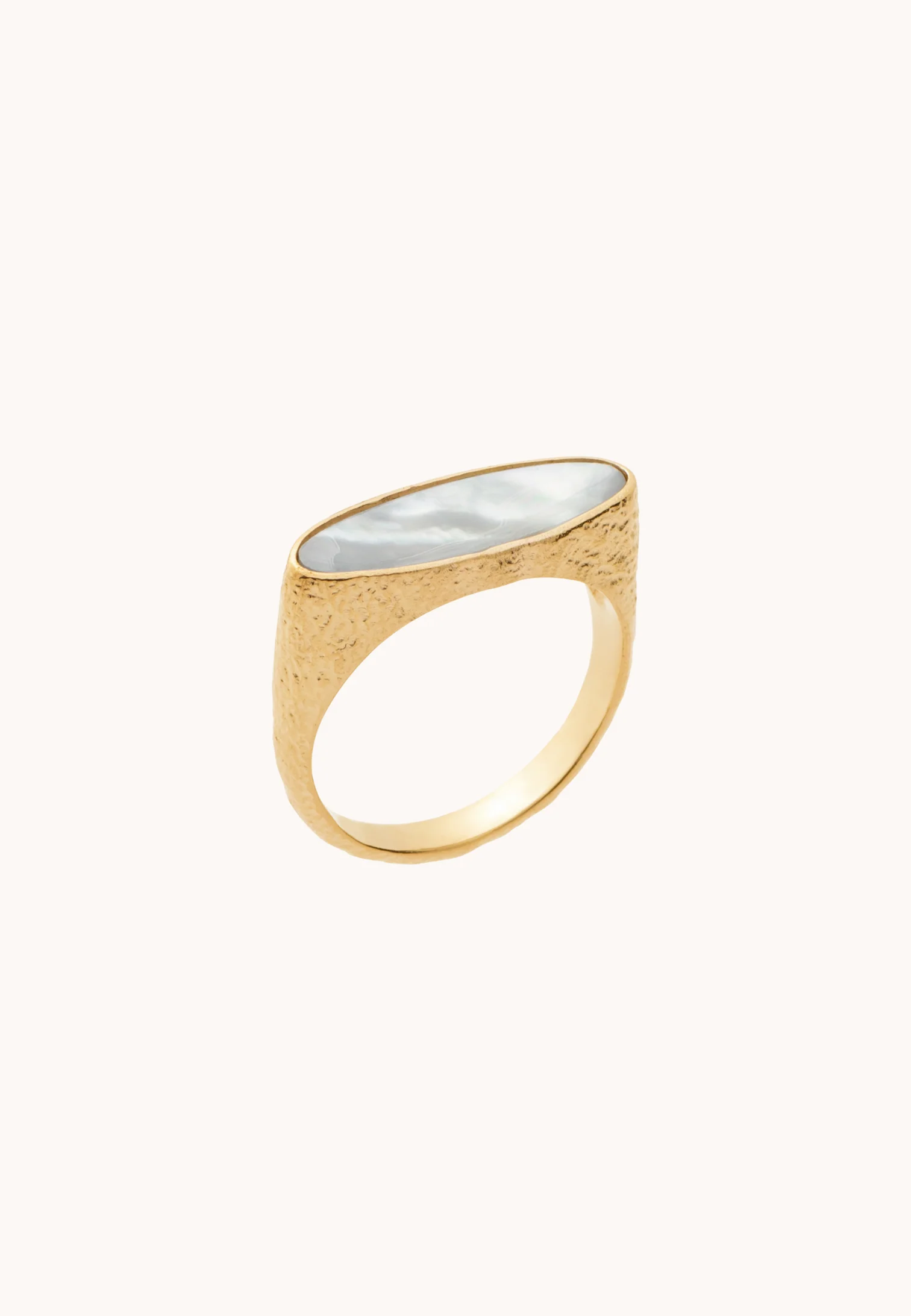 Bague Caren laiton doré 3 microns 18 carats