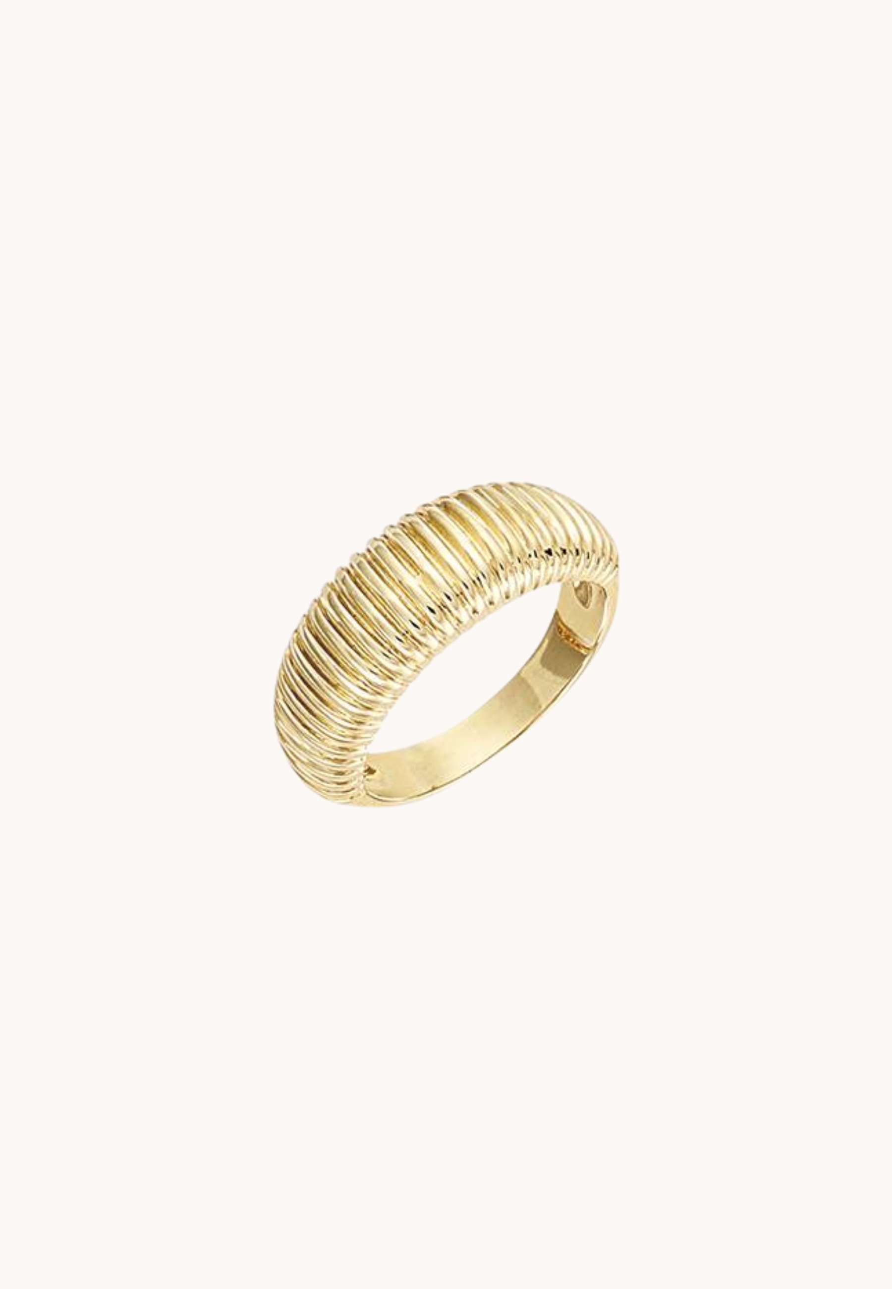 Bague Cassie laiton doré 3 microns 18 carats