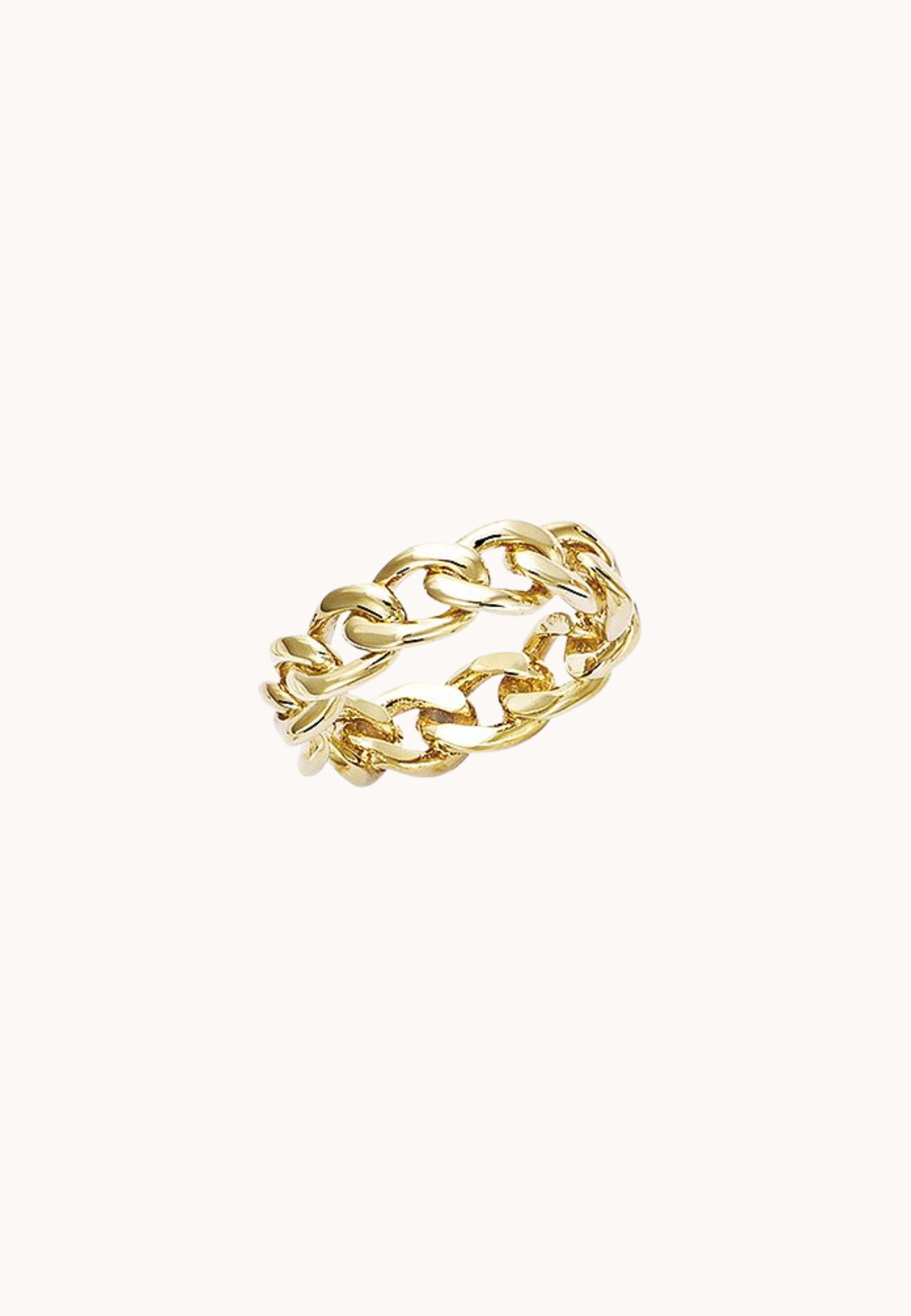 Bague Clémentine laiton doré 3 microns 18 carats