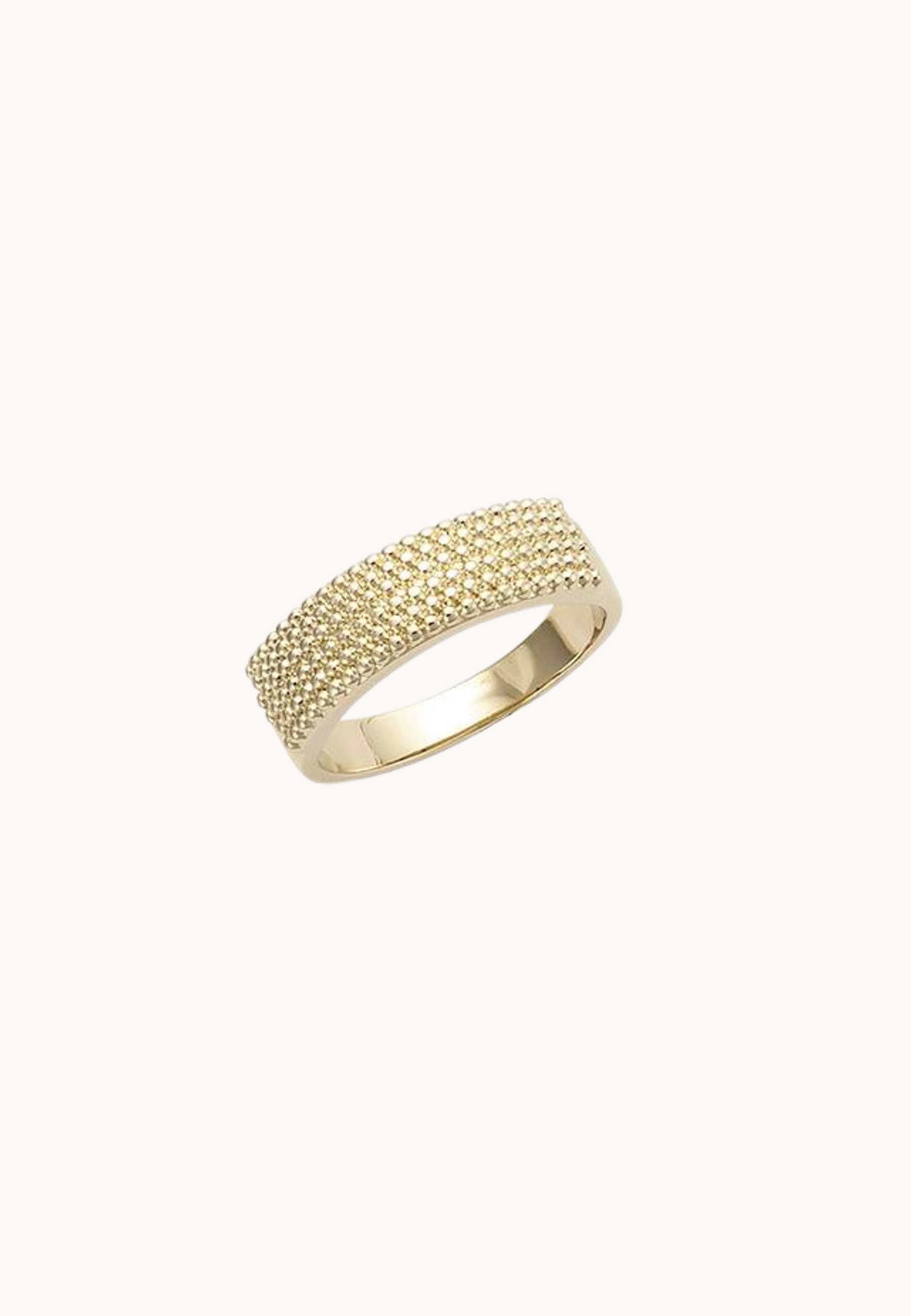 Bague Eglantine laiton doré 3 microns 18 carats