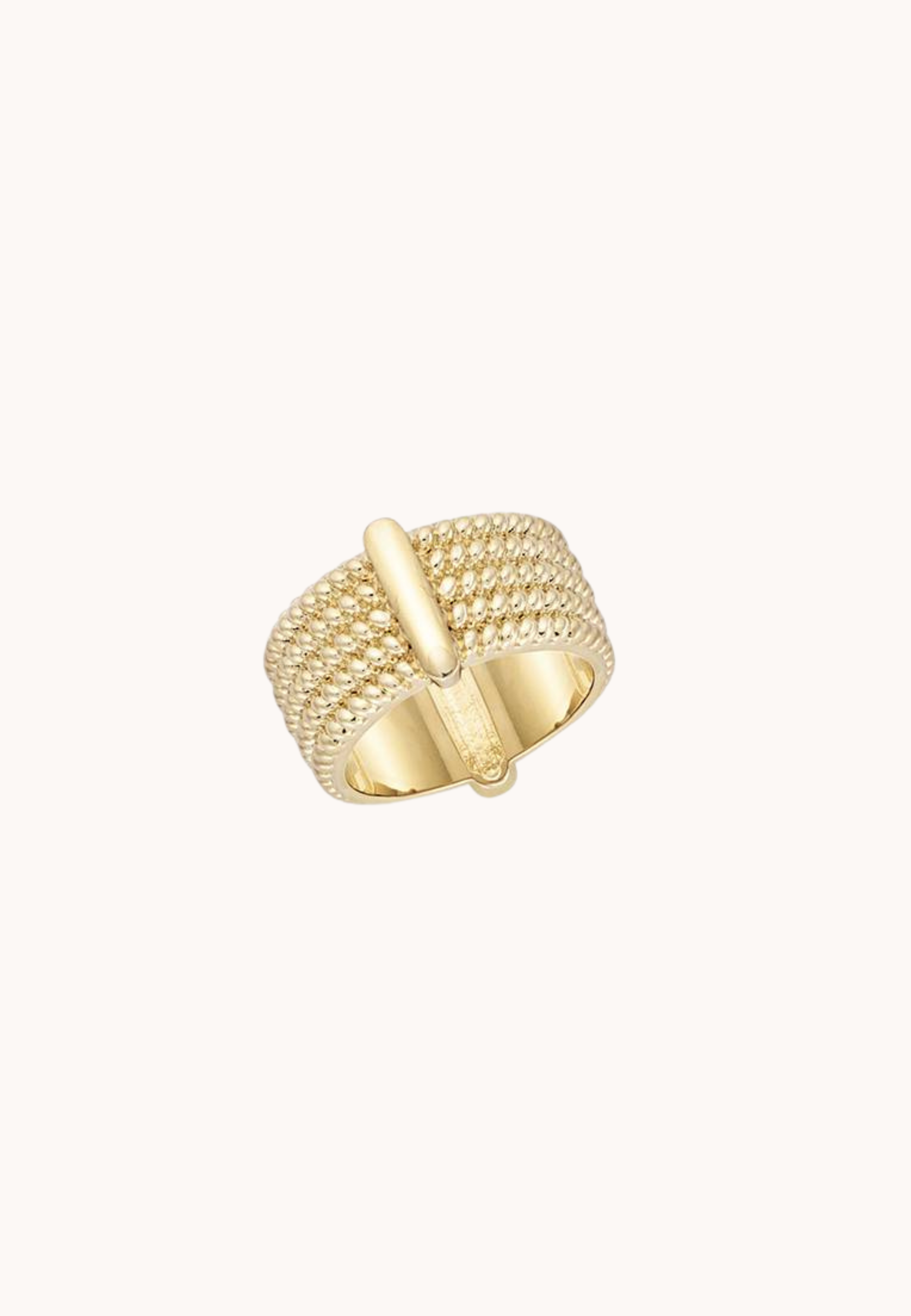Bague Jade laiton doré 3 microns 18 carats
