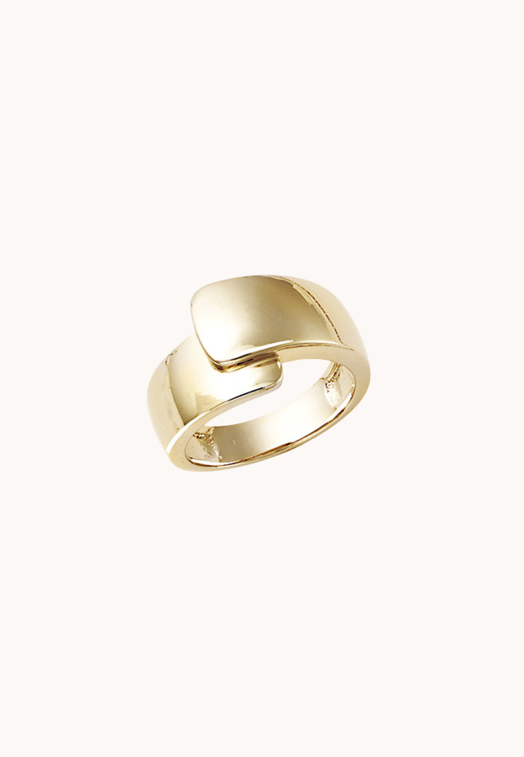 Bague Noélie laiton doré 3 microns 18 carats