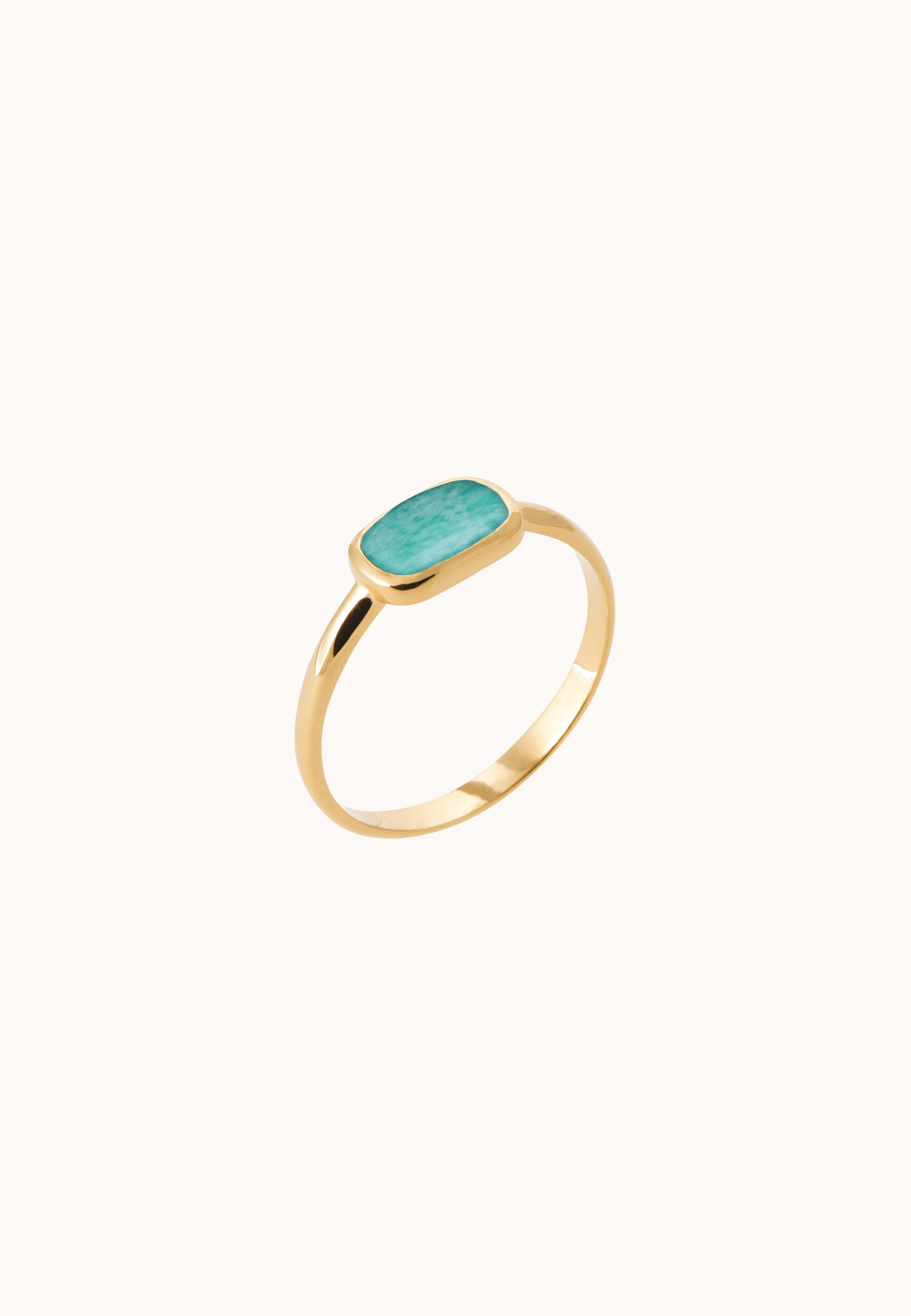 Bague Nova laiton doré 3 microns 18 carats