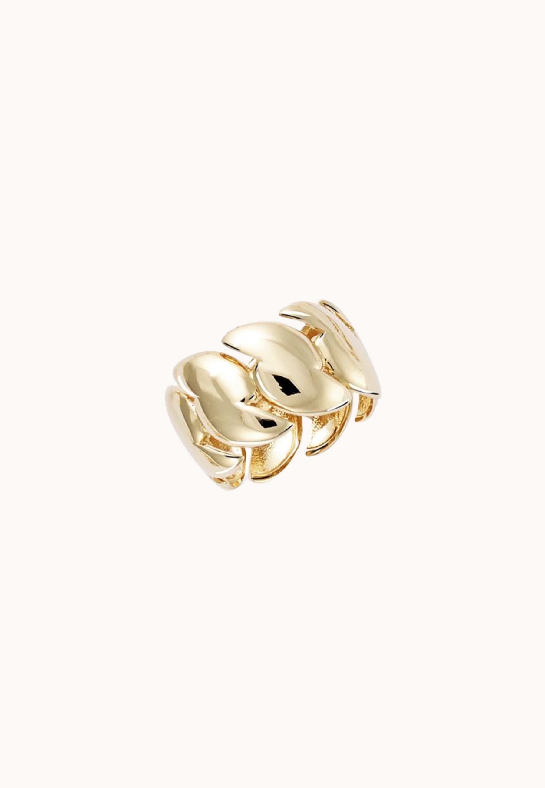 Bague Romy laiton doré 3 microns 18 carats
