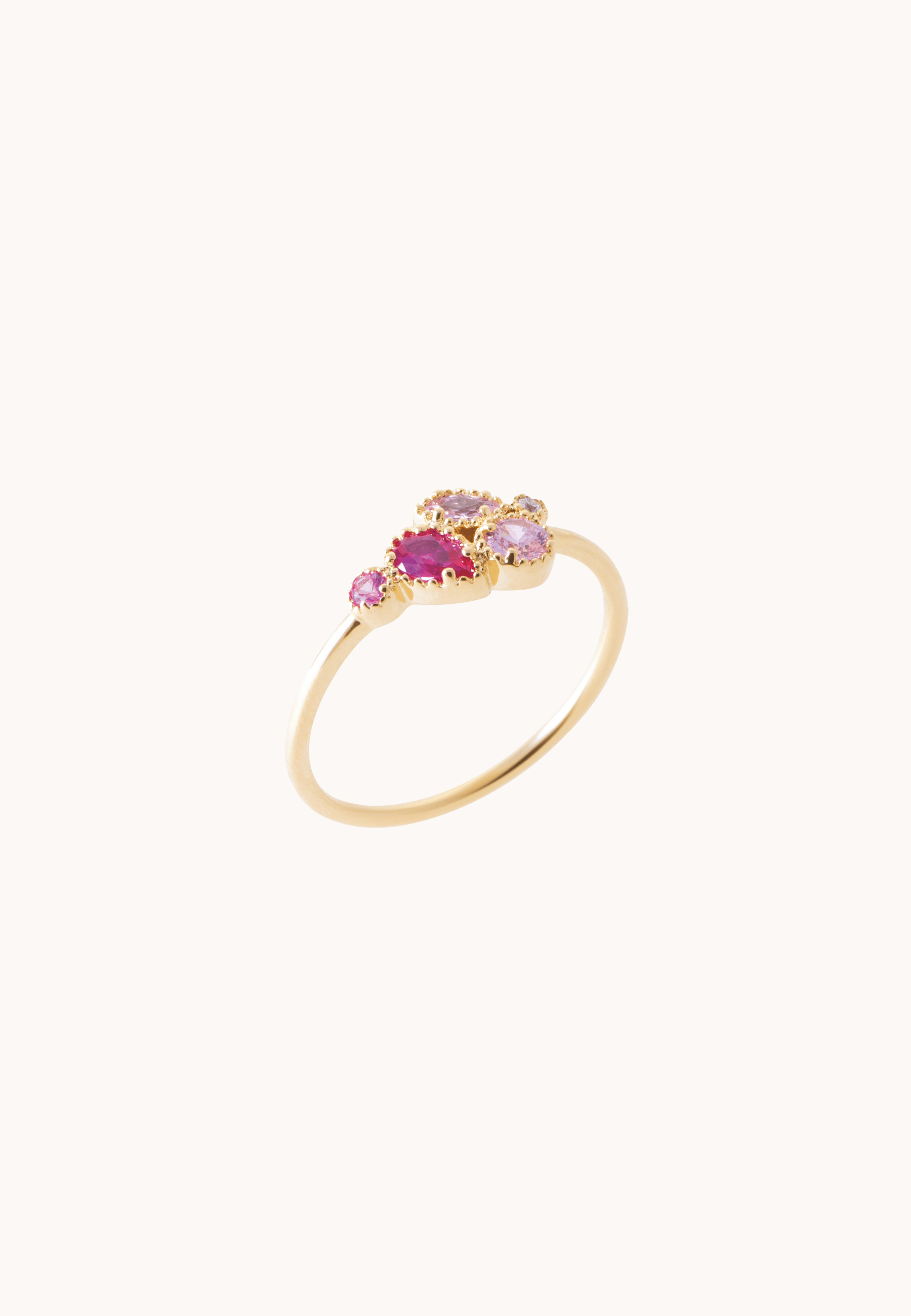 Bague Sabina laiton doré 3 microns 18 carats