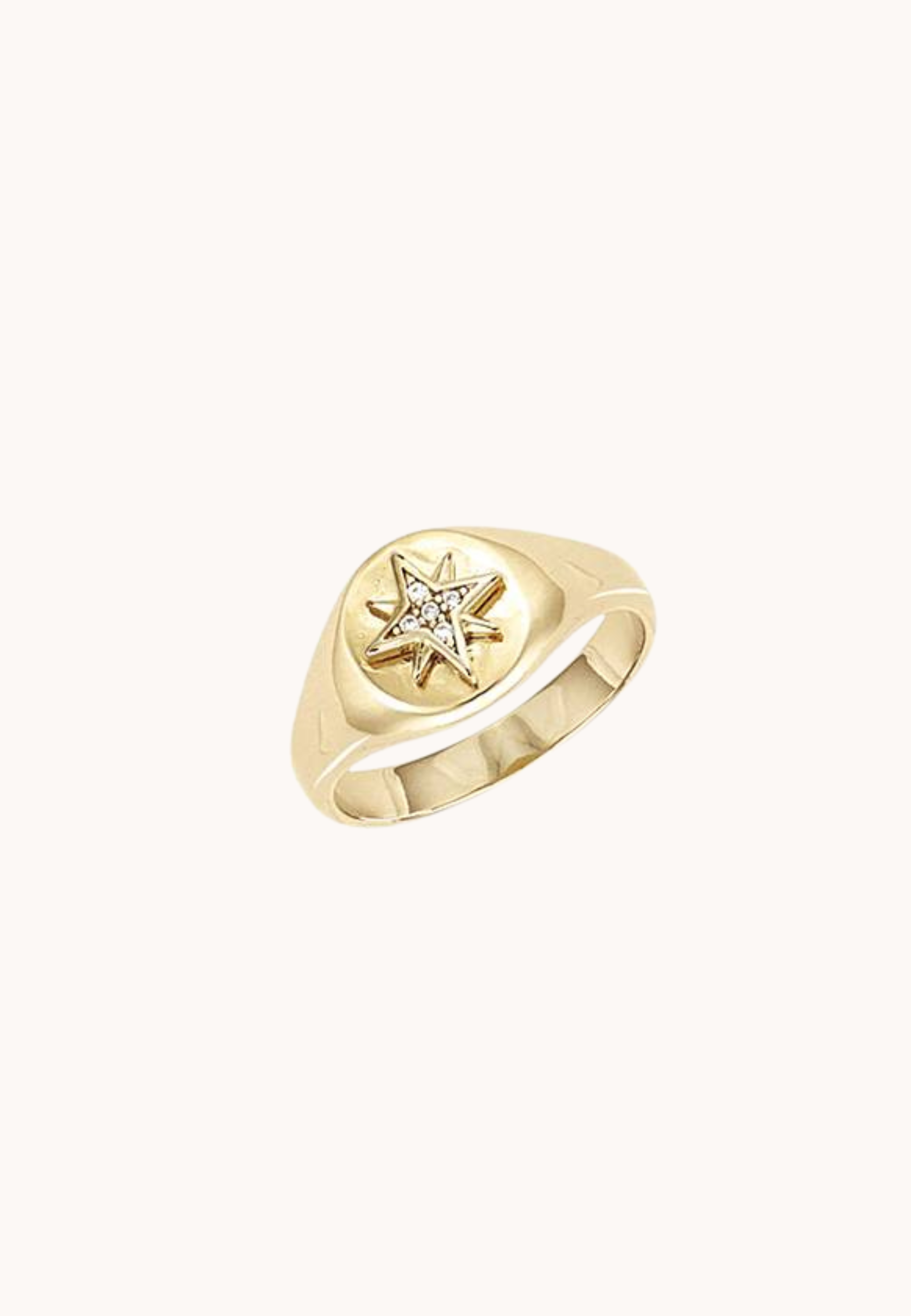 Bague Sabine laiton doré 3 microns 18 carats