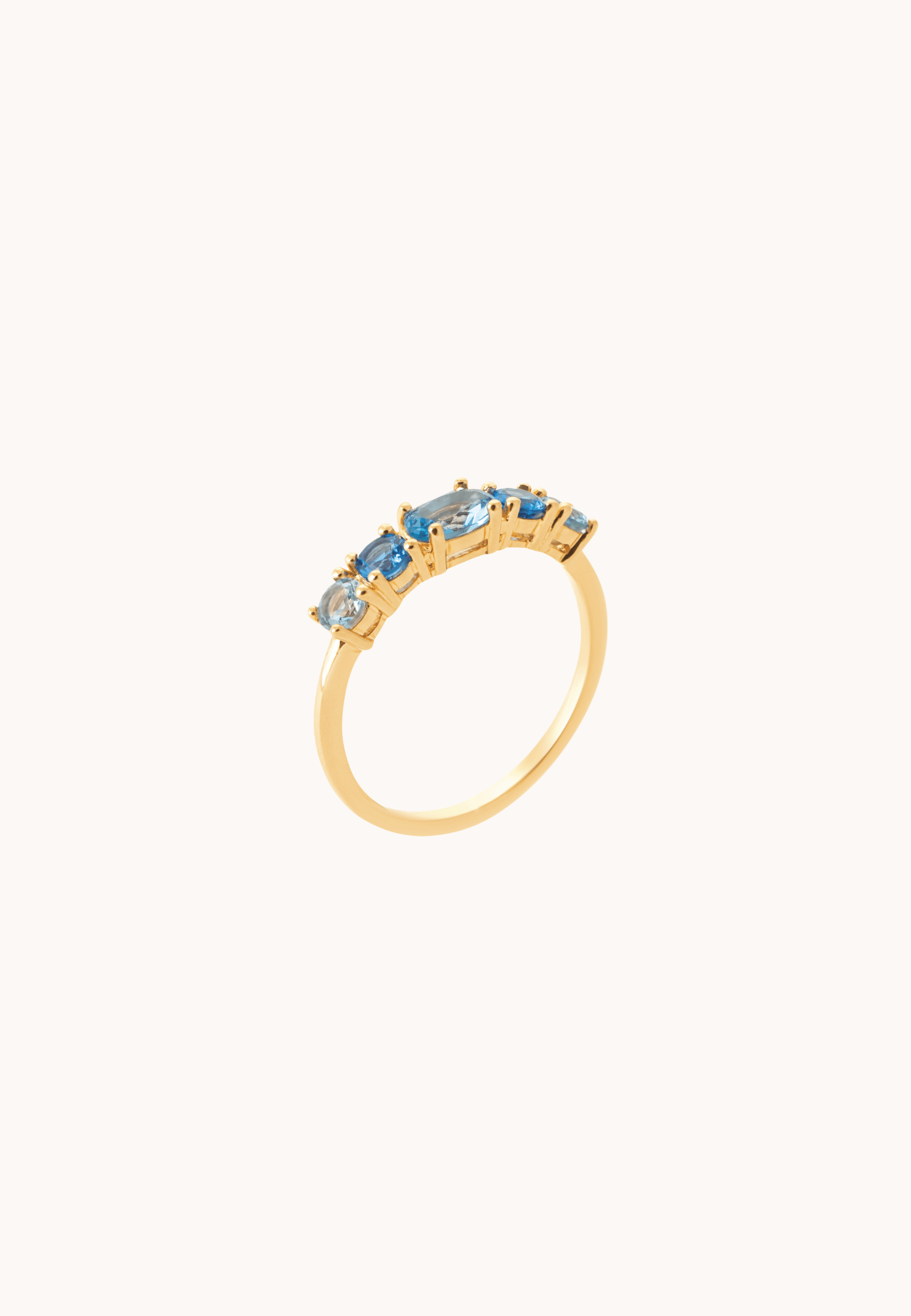 Bague Zita laiton doré 3 microns 18 carats