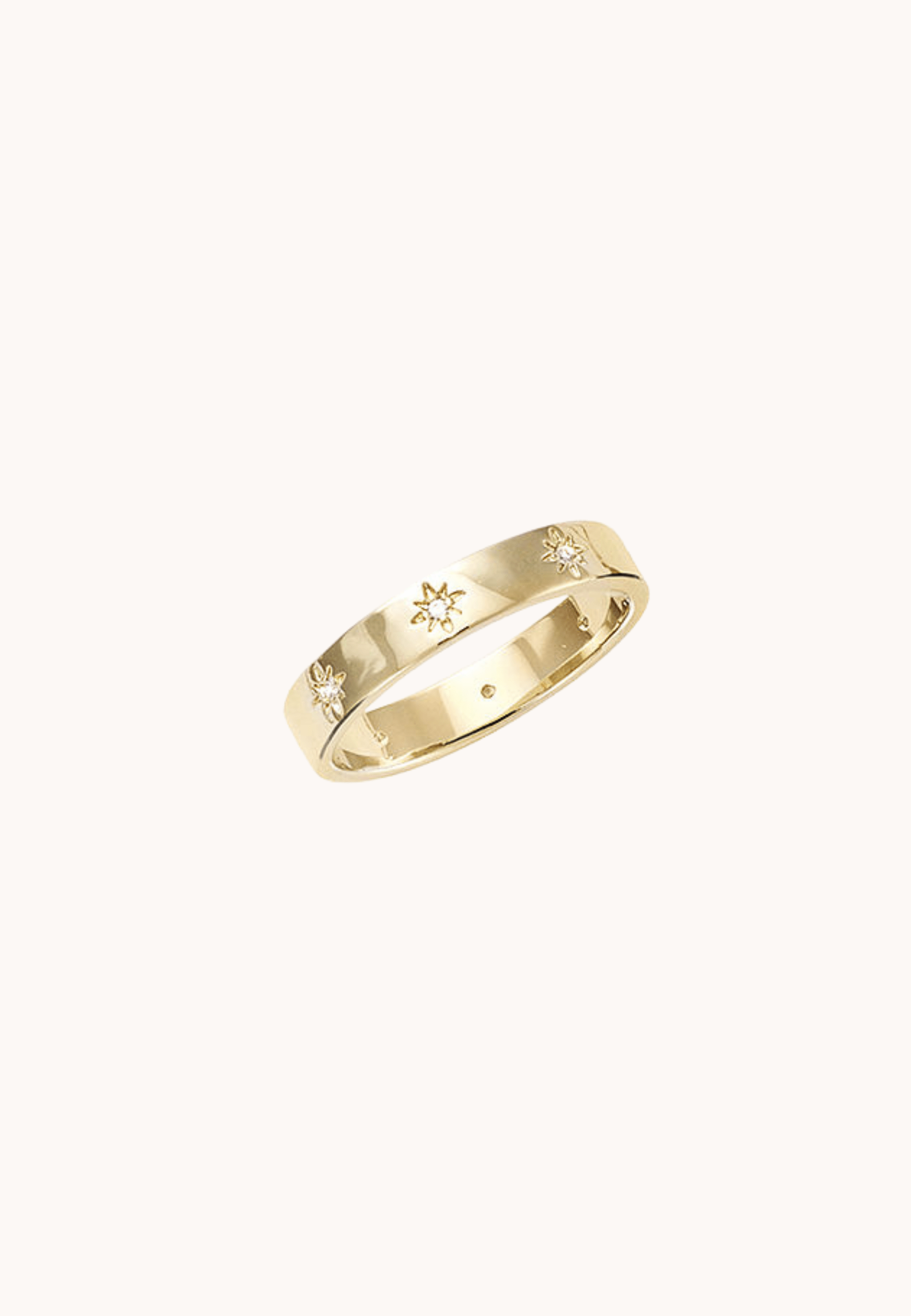 Bague Lou laiton doré 3 microns 18 carats