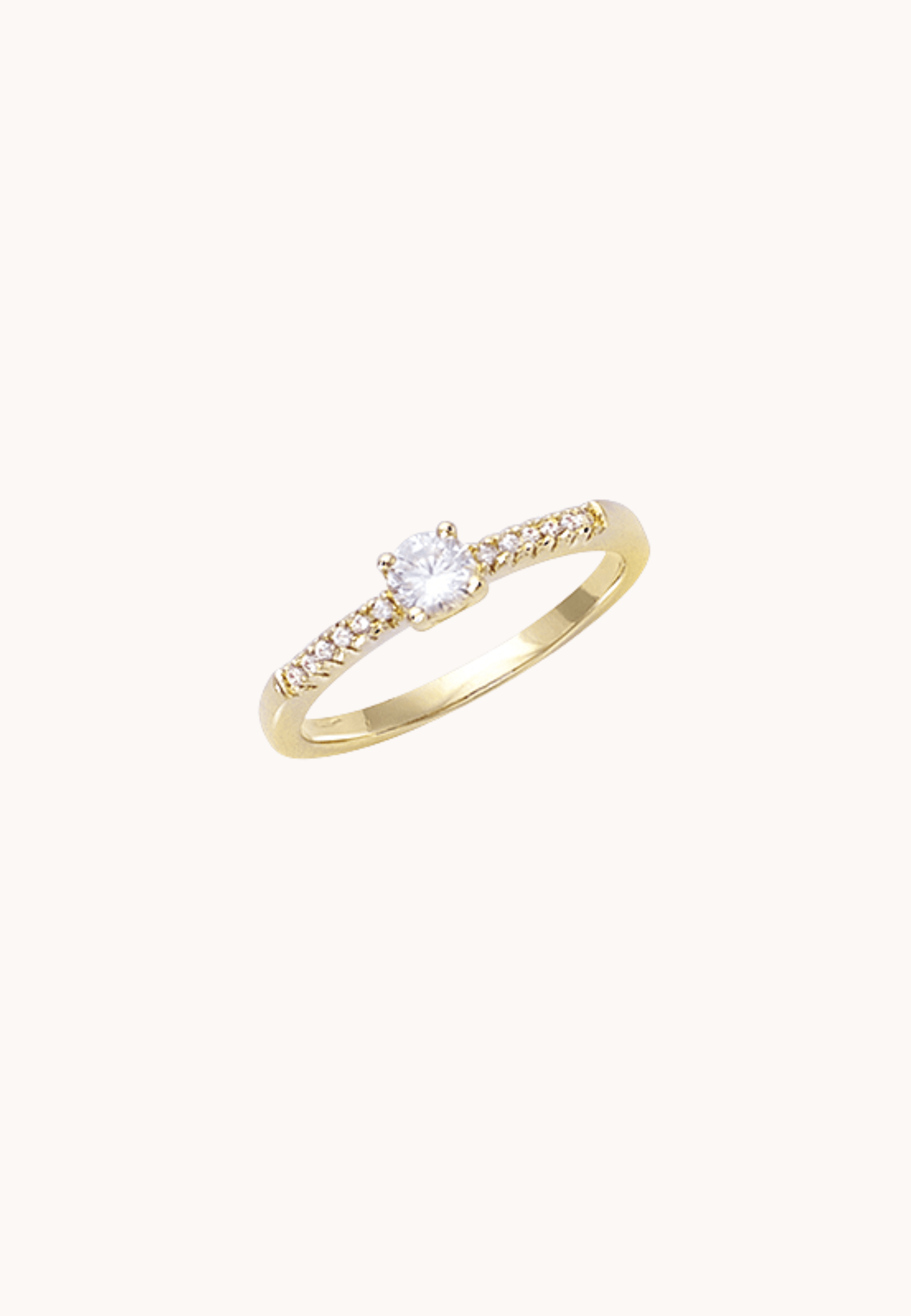 Bague Morgane laiton doré 3 microns 18 carats