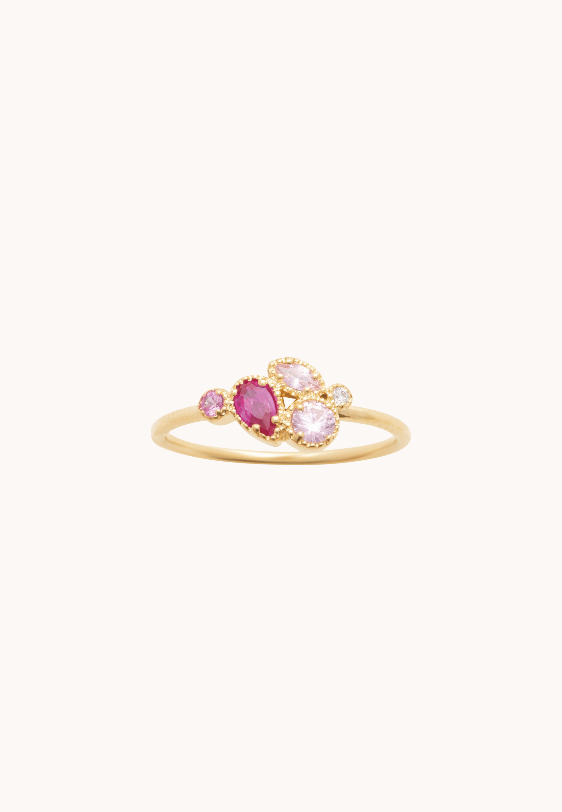 Bague Sabina laiton doré 3 microns 18 carats