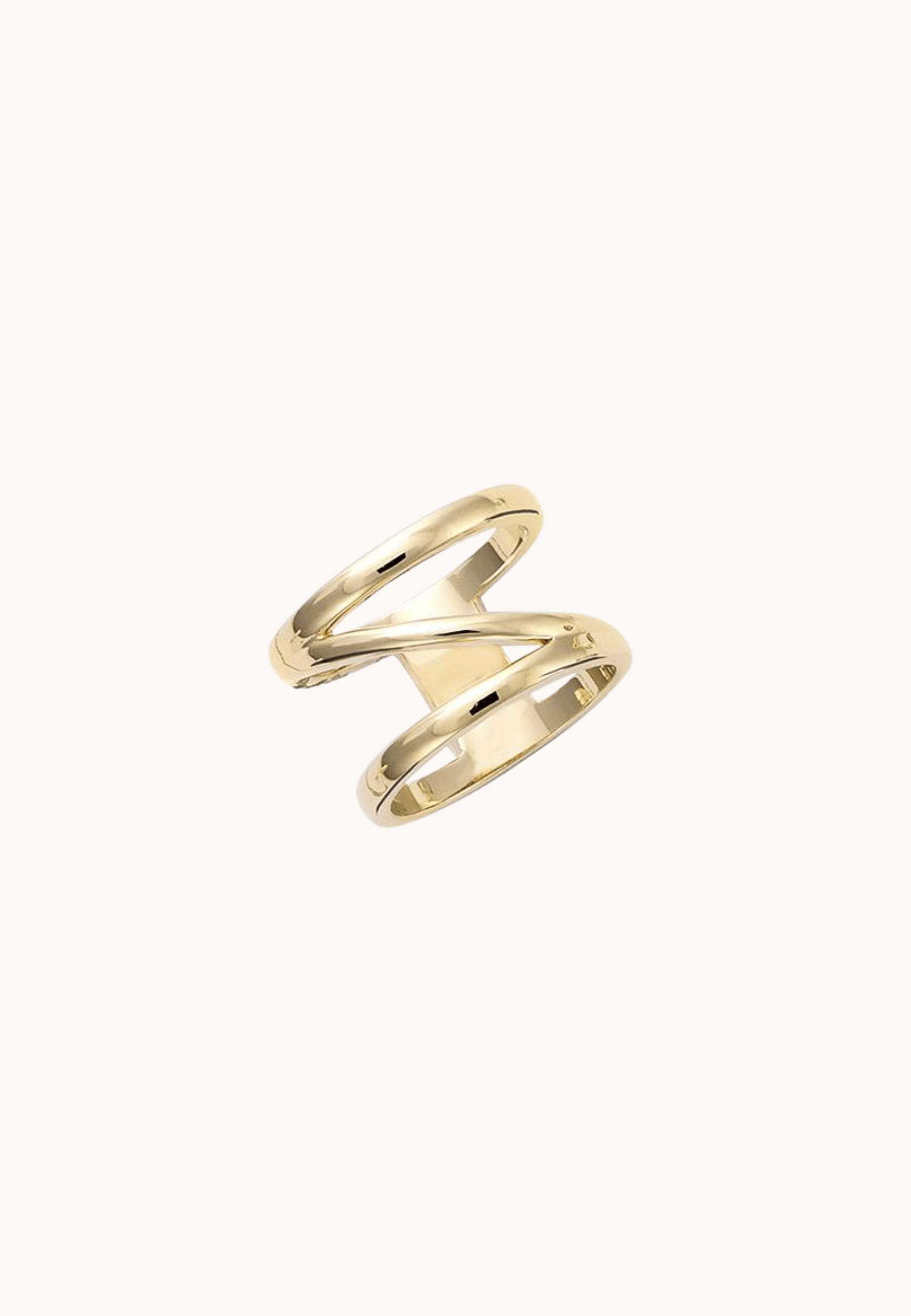 Bague Thais laiton doré 3 microns 18 carats