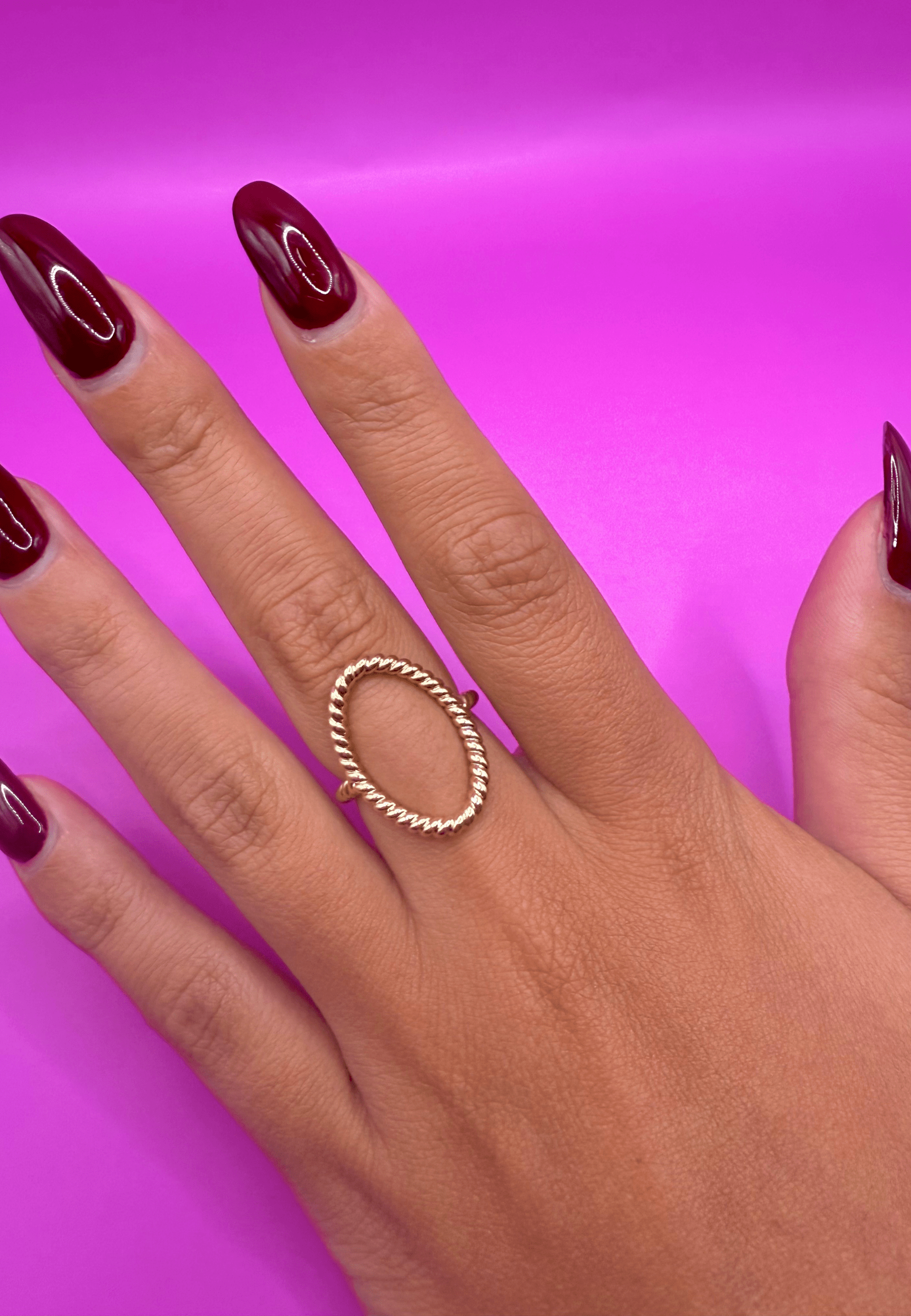 Bague Sophie laiton doré 3 microns 18 carats