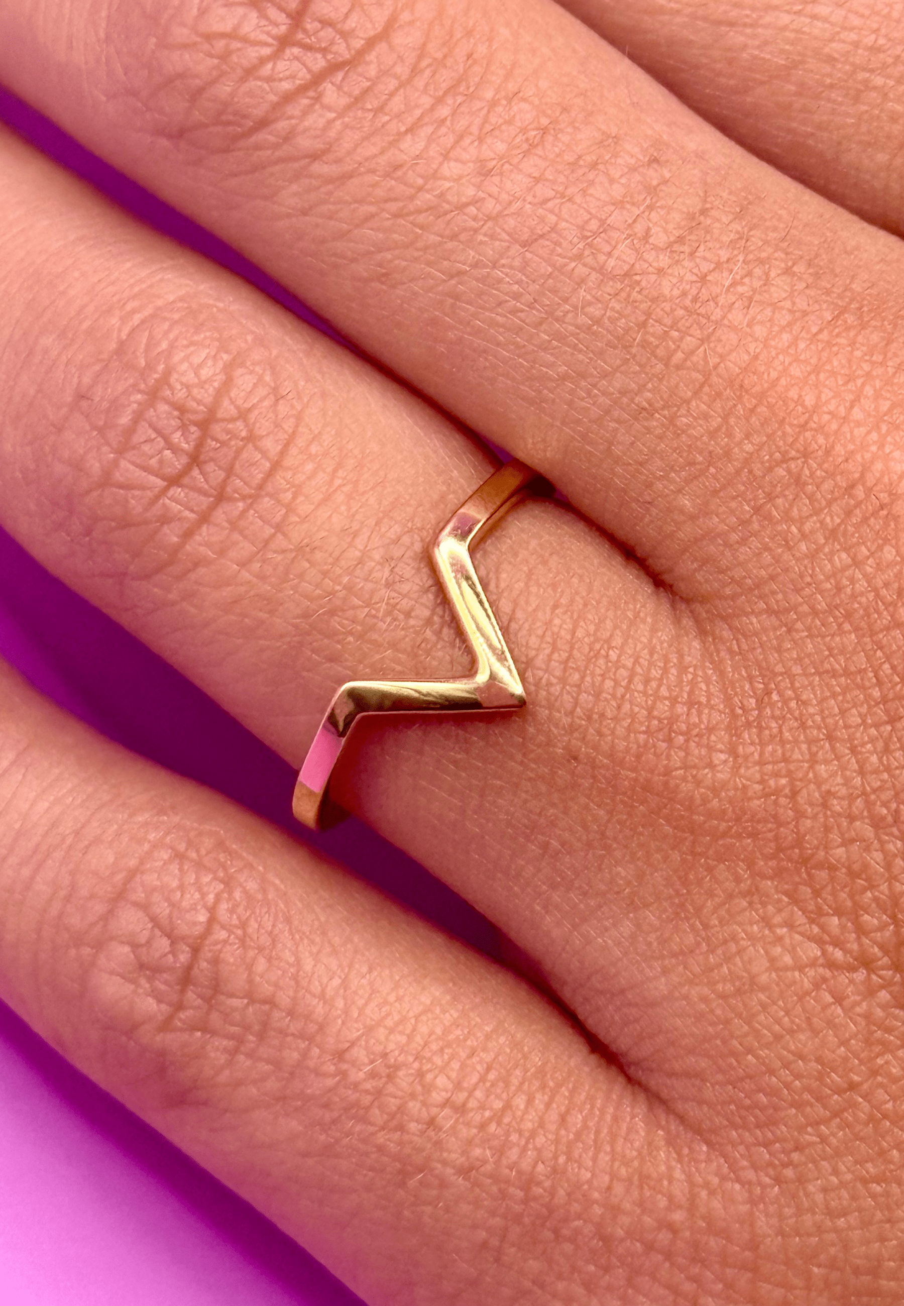 Bague Calie laiton doré 3 microns 18 carats