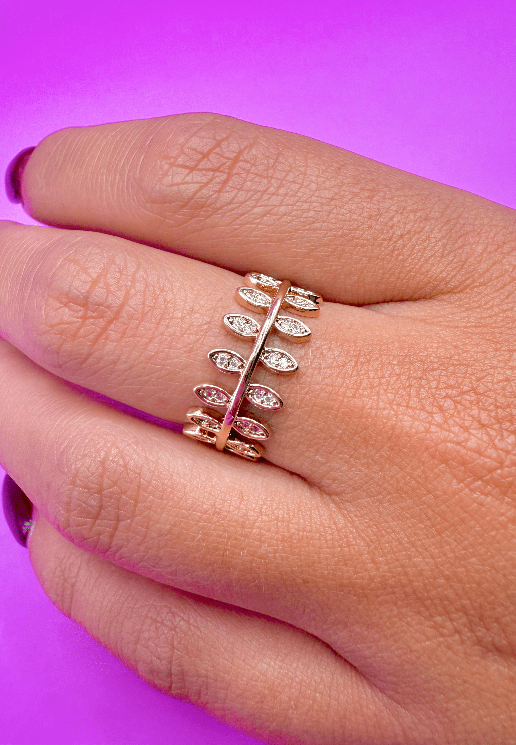 Bague Alice laiton doré 3 microns 18 carats