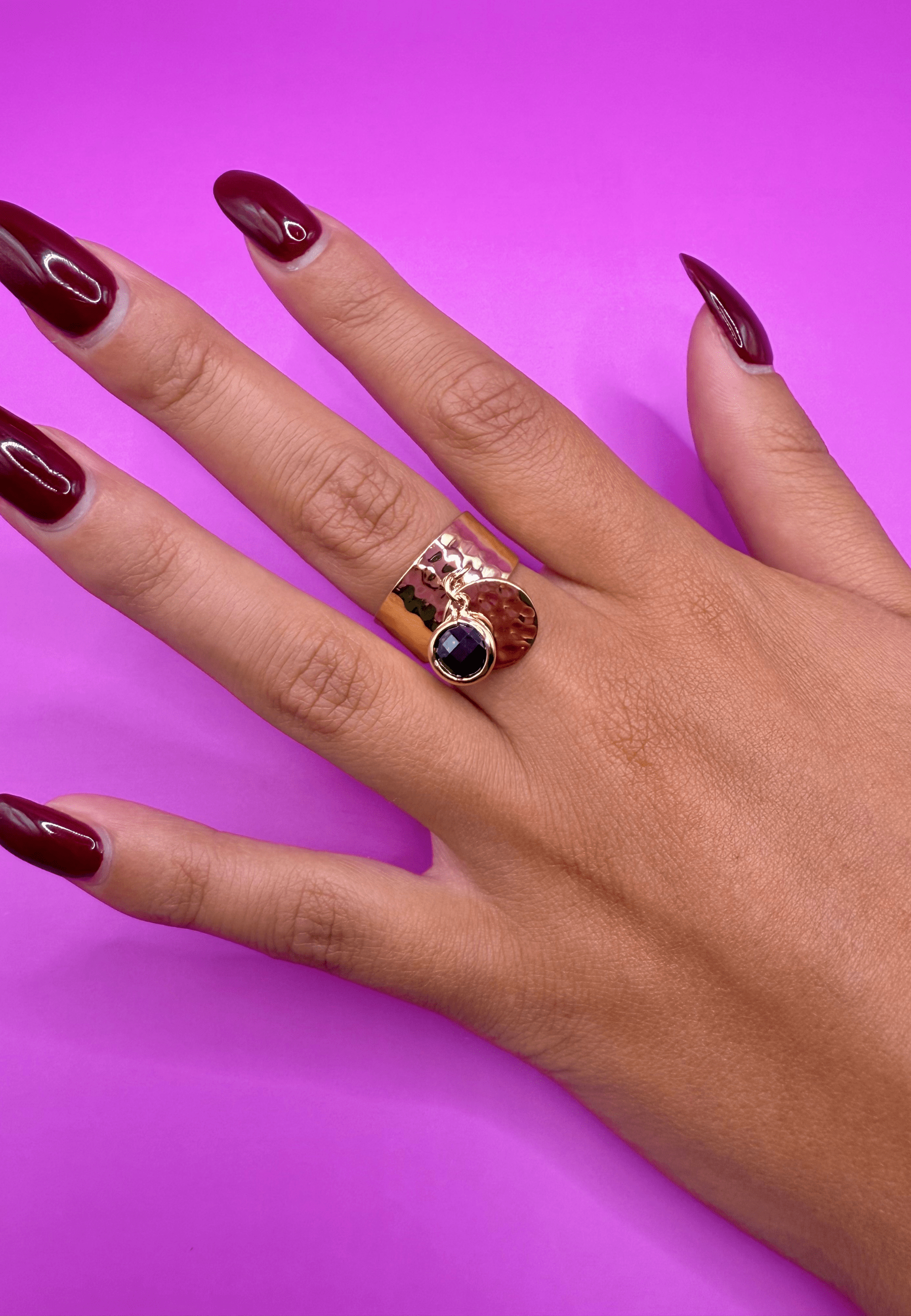 Bague Marise laiton doré 3 microns 18 carats