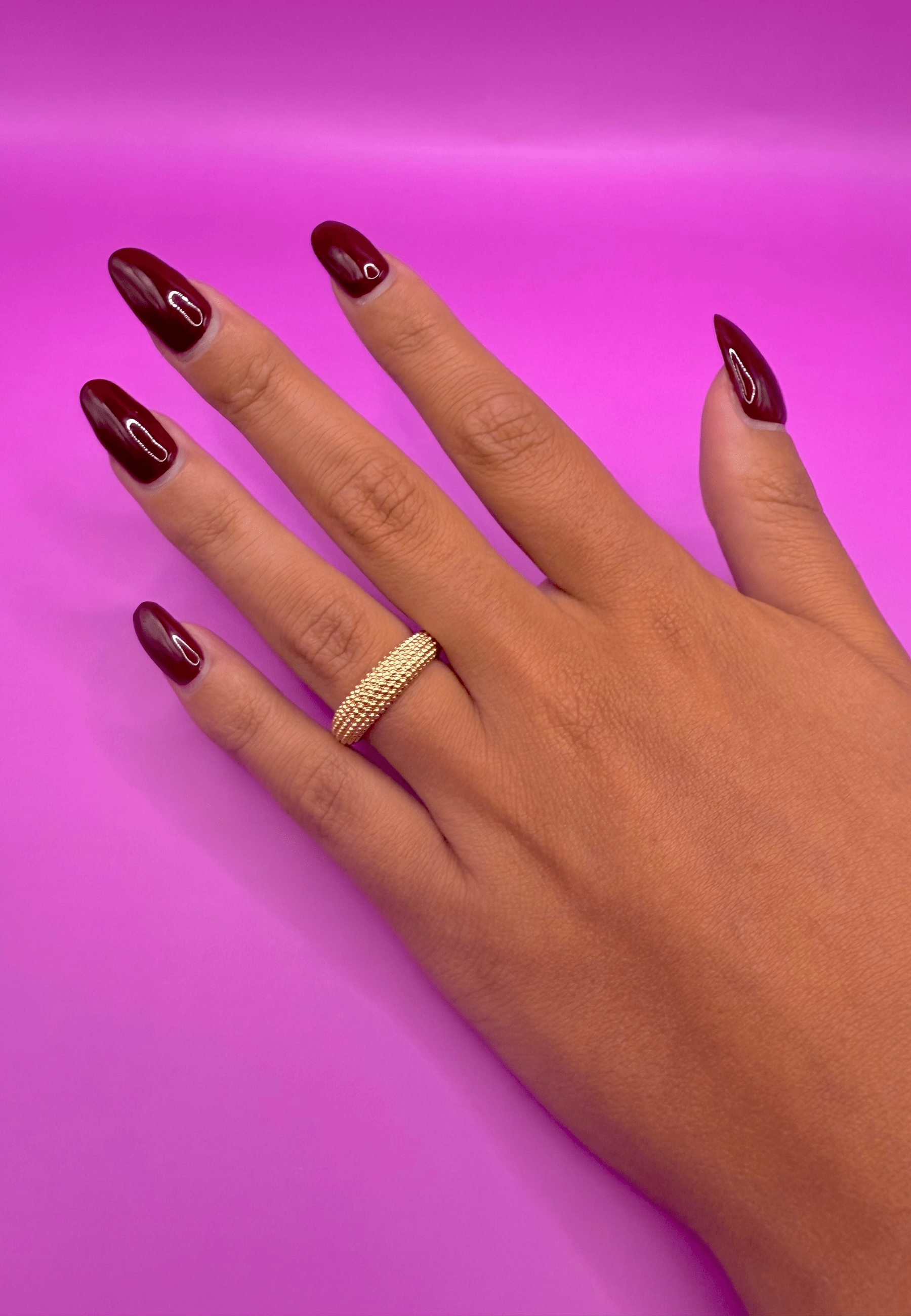 Bague Alixe laiton doré 3 microns 18 carats